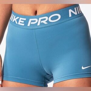 Nike Women's Pro 3" Training Shorts, Noise Aqua